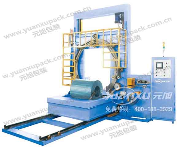 双工位宽幅环体缠绕包装机外穿型HY-HL-SG型